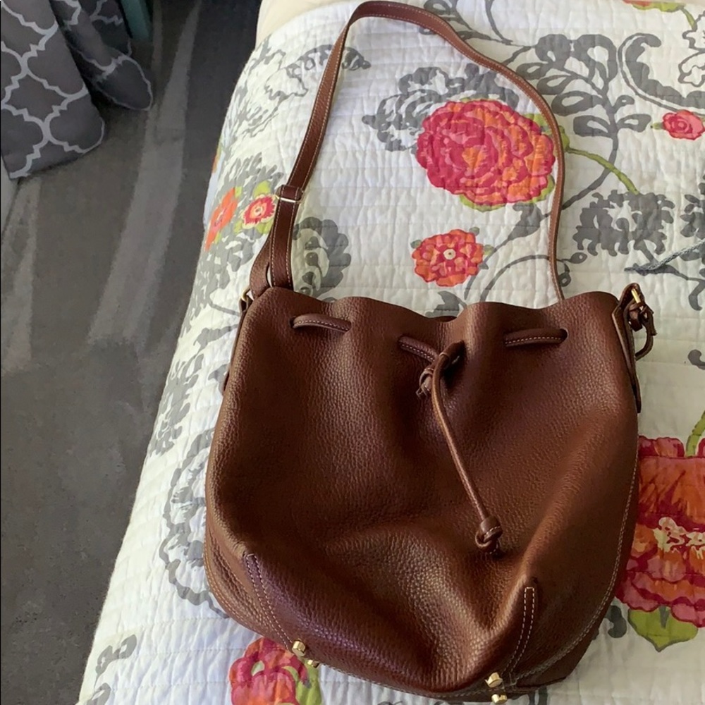 Brown J McLaughlin bucket bag